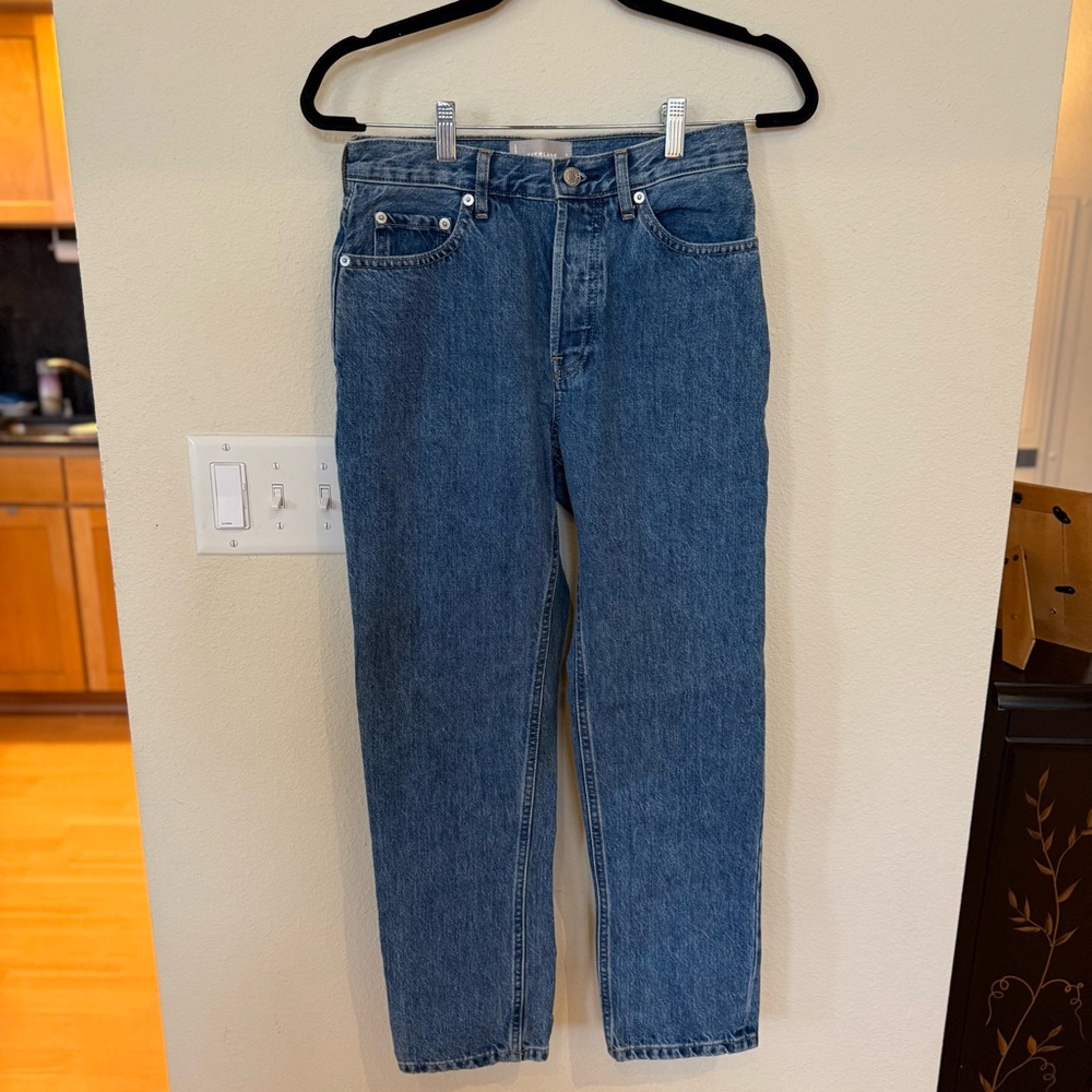 Everlane Women’s Straight Jeans in Blue